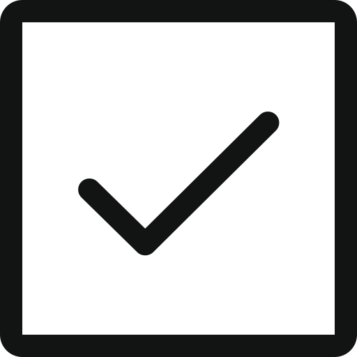 Check, check square, checkmark, checksquare, done, ok, square icon